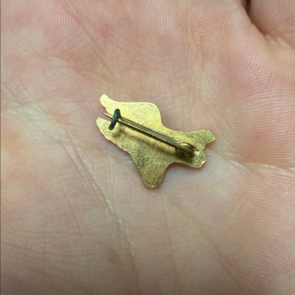 Vintage Goldtone Chicago Winged Pin - Picture 4 of 5